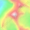 Sudarshan Parbat topographic map, elevation, terrain
