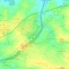 Les Drouillards topographic map, elevation, terrain