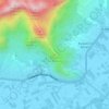 Cabezo las Bancas topographic map, elevation, terrain