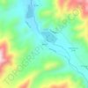 Semita topographic map, elevation, terrain