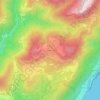 Pian di Sole topographic map, elevation, terrain