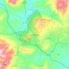 Alcalá la Real topographic map, elevation, terrain