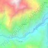 Chucllush topographic map, elevation, terrain