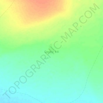 Qaydar Edi topographic map, elevation, terrain