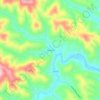 Ashland topographic map, elevation, terrain