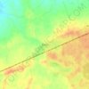 Elton topographic map, elevation, terrain