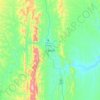Camiri topographic map, elevation, terrain
