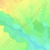 Bordușani topographic map, elevation, terrain