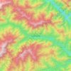 Koloriang topographic map, elevation, terrain