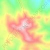 Lewis Peak topographic map, elevation, terrain