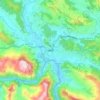 Vyas (Damauli) topographic map, elevation, terrain