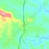 Sydnorsville topographic map, elevation, terrain