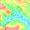 Ballingeary topographic map, elevation, terrain
