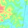 Sauípe de Dentro topographic map, elevation, terrain