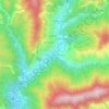 Prati di Mezzanego topographic map, elevation, terrain