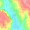 Novoukrainka topographic map, elevation, terrain