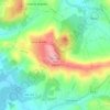 Serra da Vila topographic map, elevation, terrain