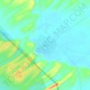 Kelnor topographic map, elevation, terrain