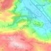 Wensley topographic map, elevation, terrain
