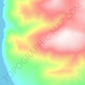 Challenger Mountains topographic map, elevation, terrain