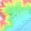 Tsanthan topographic map, elevation, terrain