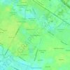 South Highlands topographic map, elevation, terrain