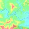 Dayuno topographic map, elevation, terrain