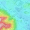 Kappel topographic map, elevation, terrain