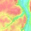 Lavaud topographic map, elevation, terrain