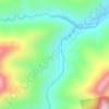 Bananeiras topographic map, elevation, terrain