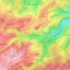 Holzmülheim topographic map, elevation, terrain