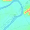Beluru topographic map, elevation, terrain