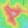 Großer Rachel topographic map, elevation, terrain