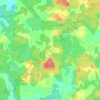 Gostiuns topographic map, elevation, terrain