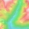 Caldes de Boí topographic map, elevation, terrain