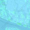 Oudendijk topographic map, elevation, terrain