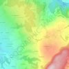 Les Crêts topographic map, elevation, terrain