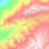 Tuñame topographic map, elevation, terrain