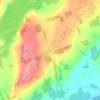 Ida topographic map, elevation, terrain