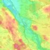 Hinterwies topographic map, elevation, terrain