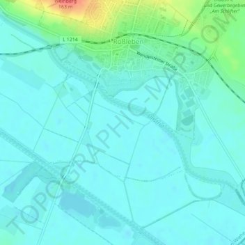Wörl topographic map, elevation, terrain