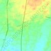 Jagana topographic map, elevation, terrain