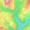 Les Côtes topographic map, elevation, terrain