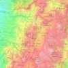 Cochapamba topographic map, elevation, terrain