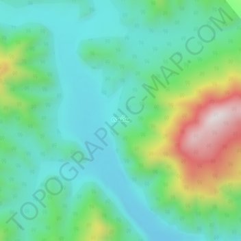 Lel Ma topographic map, elevation, terrain
