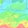West Genesee Terrace topographic map, elevation, terrain