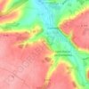 Les Coutures topographic map, elevation, terrain