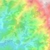 Resceto topographic map, elevation, terrain