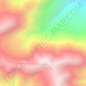 Kelulome topographic map, elevation, terrain