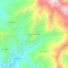 Nueve Esperanza topographic map, elevation, terrain